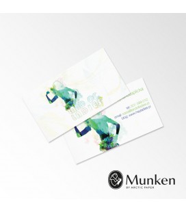 Wizytówki ekologiczne - papier Munken 350gsm - druk jednostronny